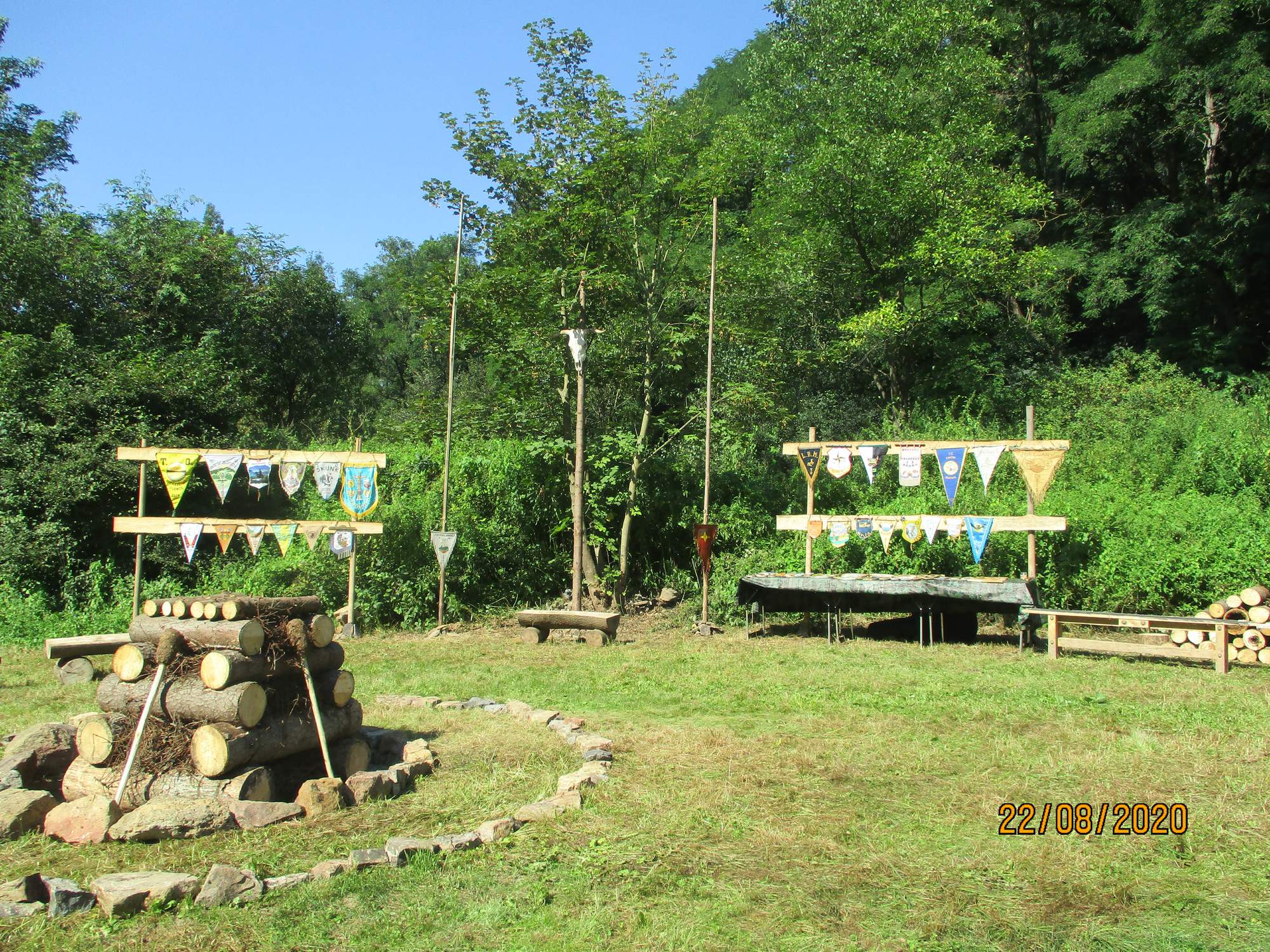 Spoločný potlach trampských osád MALÁ VEGA & LÍNÉ KOSTRY – DIVOKY 22.05.2020