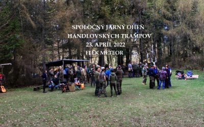 Jarný oheň Handlovských trampov 23-24.4.2022