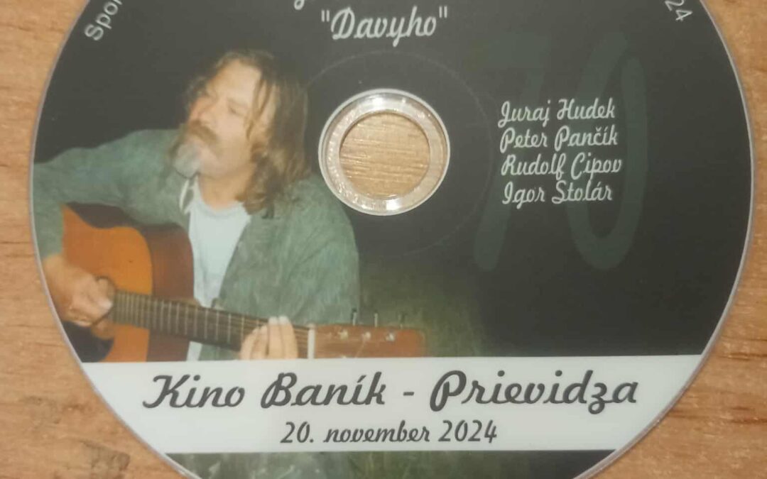 DVD z koncertu Spomienka na Davyho.