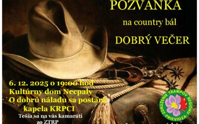 Country bál  DOBRÝ VEČER  06.12.2025