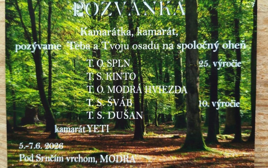 Pozvánka na spoločný oheň