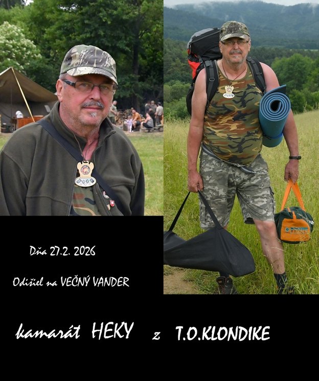 Na posledný vander odišiel náš kamarát Heky z T.O. Klondike