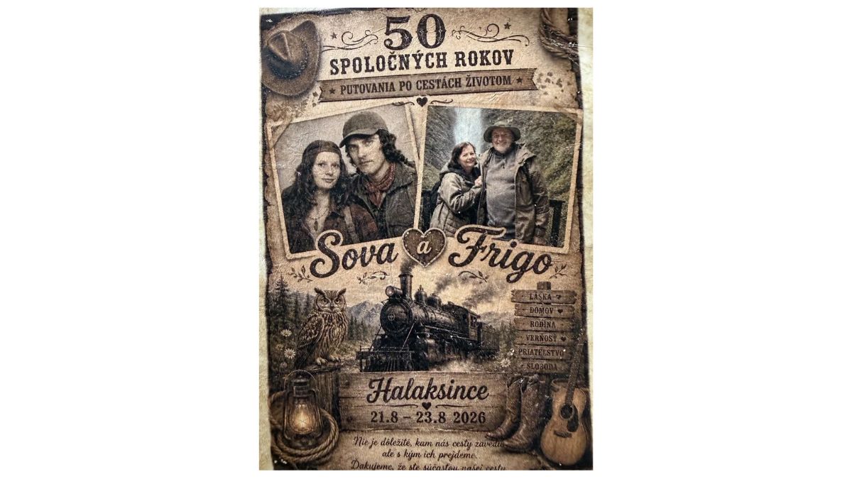 50 rokov spolu – Frigo a Sova ❤️🏕️