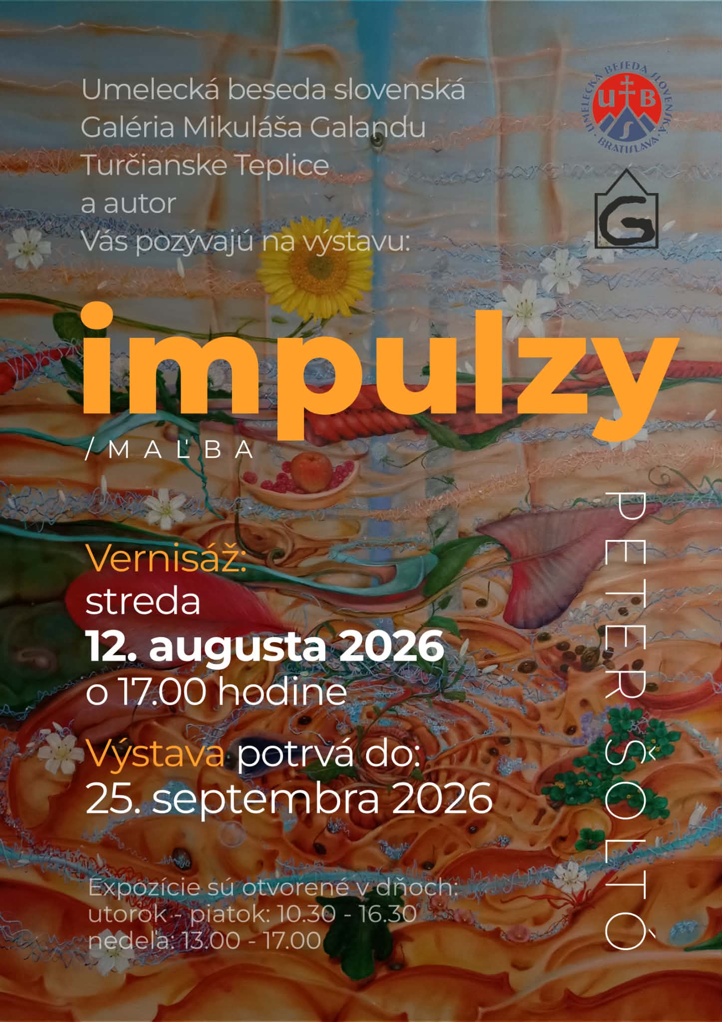 Pozvánka na výstavu impulzy