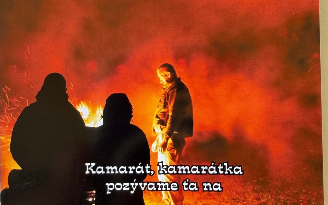 Pozvánka na Jesenný oheň ktorý vzplanie 17. októbra na fleku Meteor v Handlovských horách